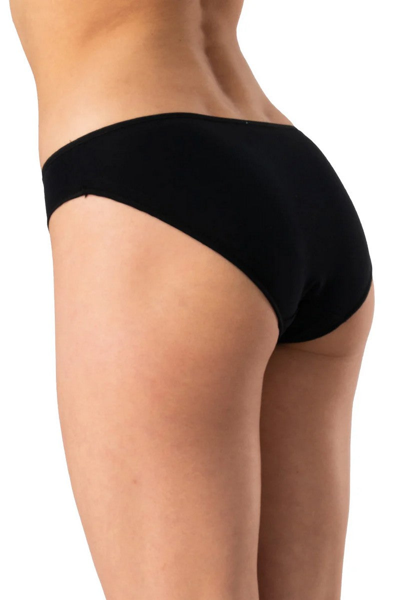 Хлопковые трусики слип LPR 185 (2 шт.) black