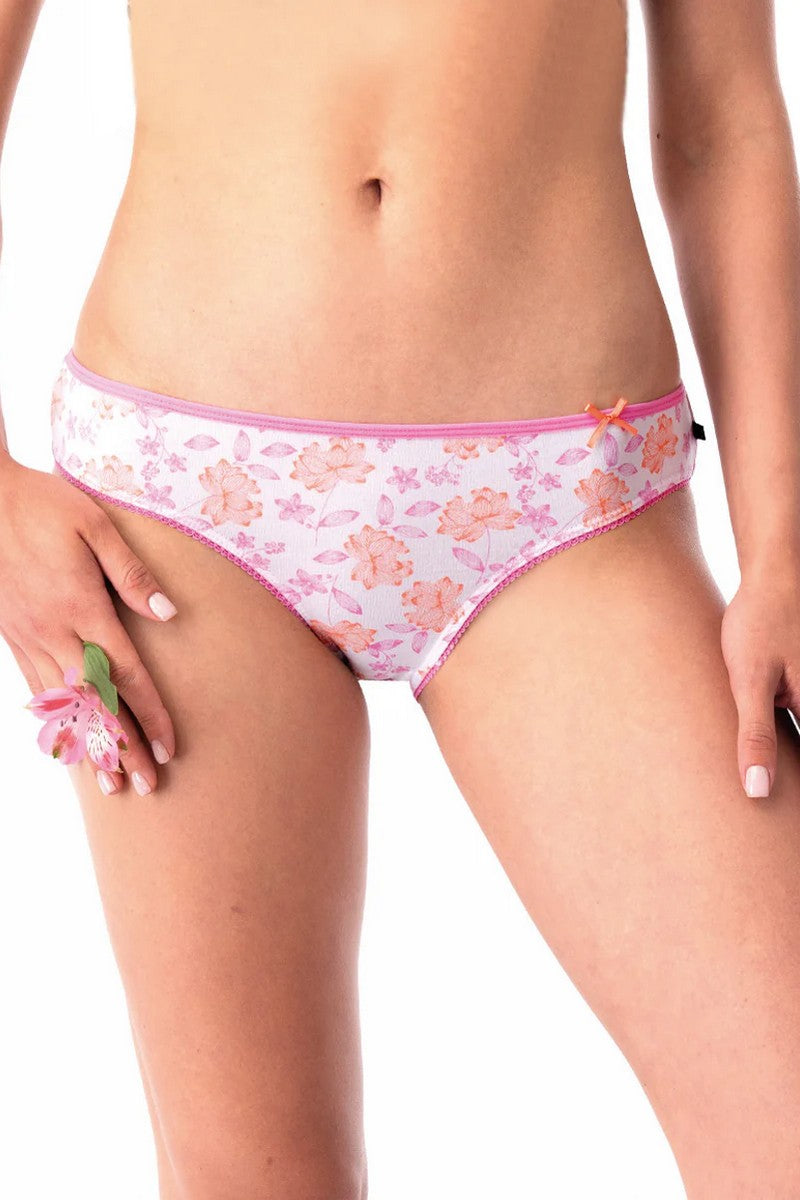 Хлопковые трусики слип LPR 599 A25 (2 шт.) rose