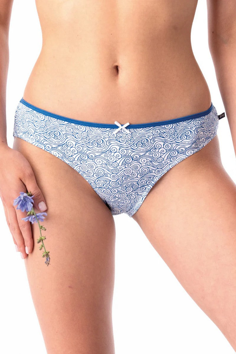 Хлопковые трусики слип LPR 723 A25 (2 шт.) blue