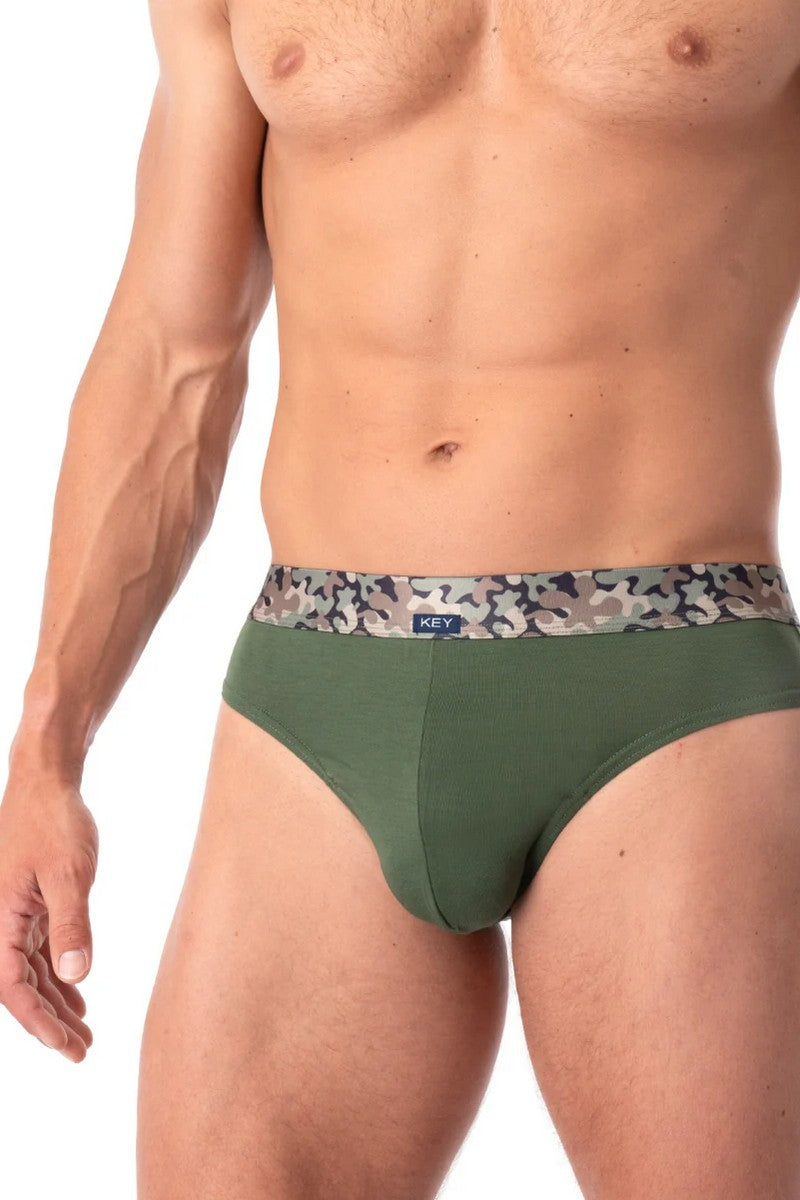 Мужские трусы слип MPP 240 A25 (2 шт.) green