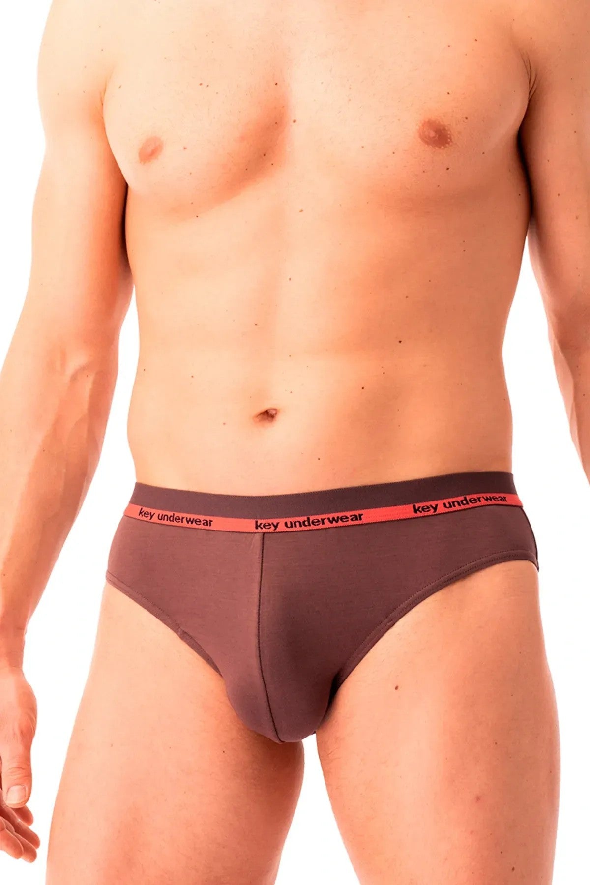 Мужские трусы слип MPP 287 B25 black/brown (2 шт.)