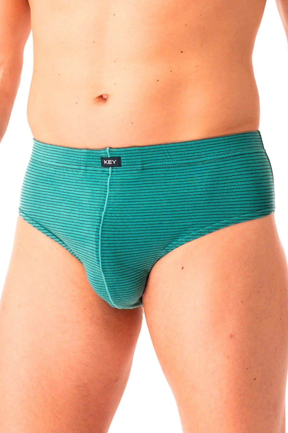 Мужские трусы слип MPP 327 B25 gray/green (2 шт.)