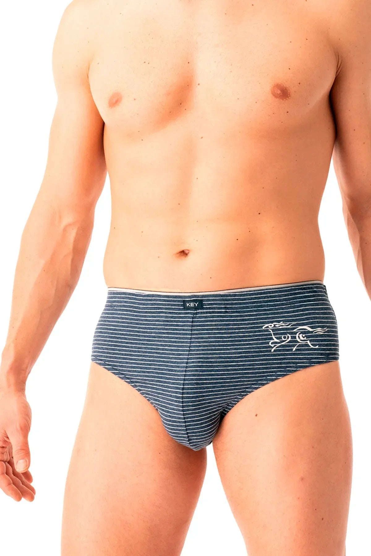 Чоловічі труси сліпи MPP 354 B25 blue/gray (2 шт.)