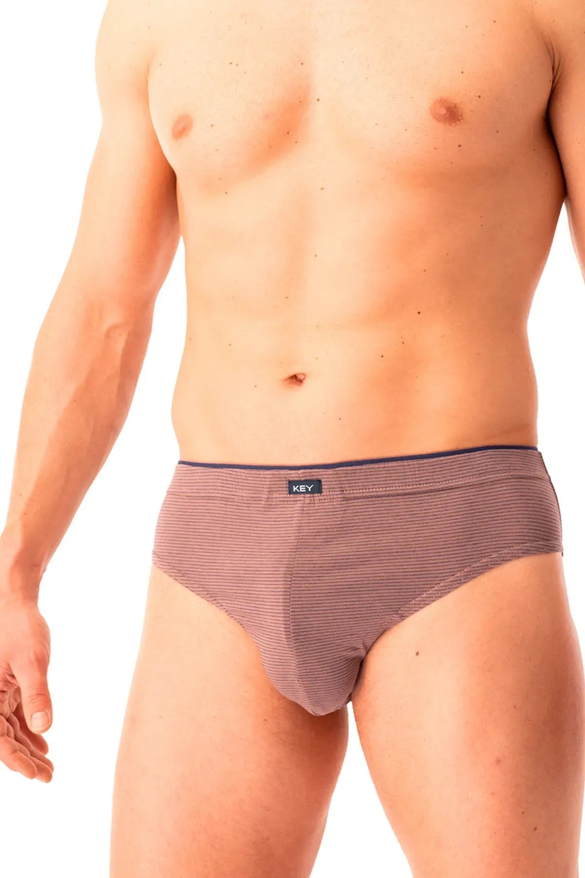 Мужские трусы слип MPP 358 B25 blue/brown (2 шт.)