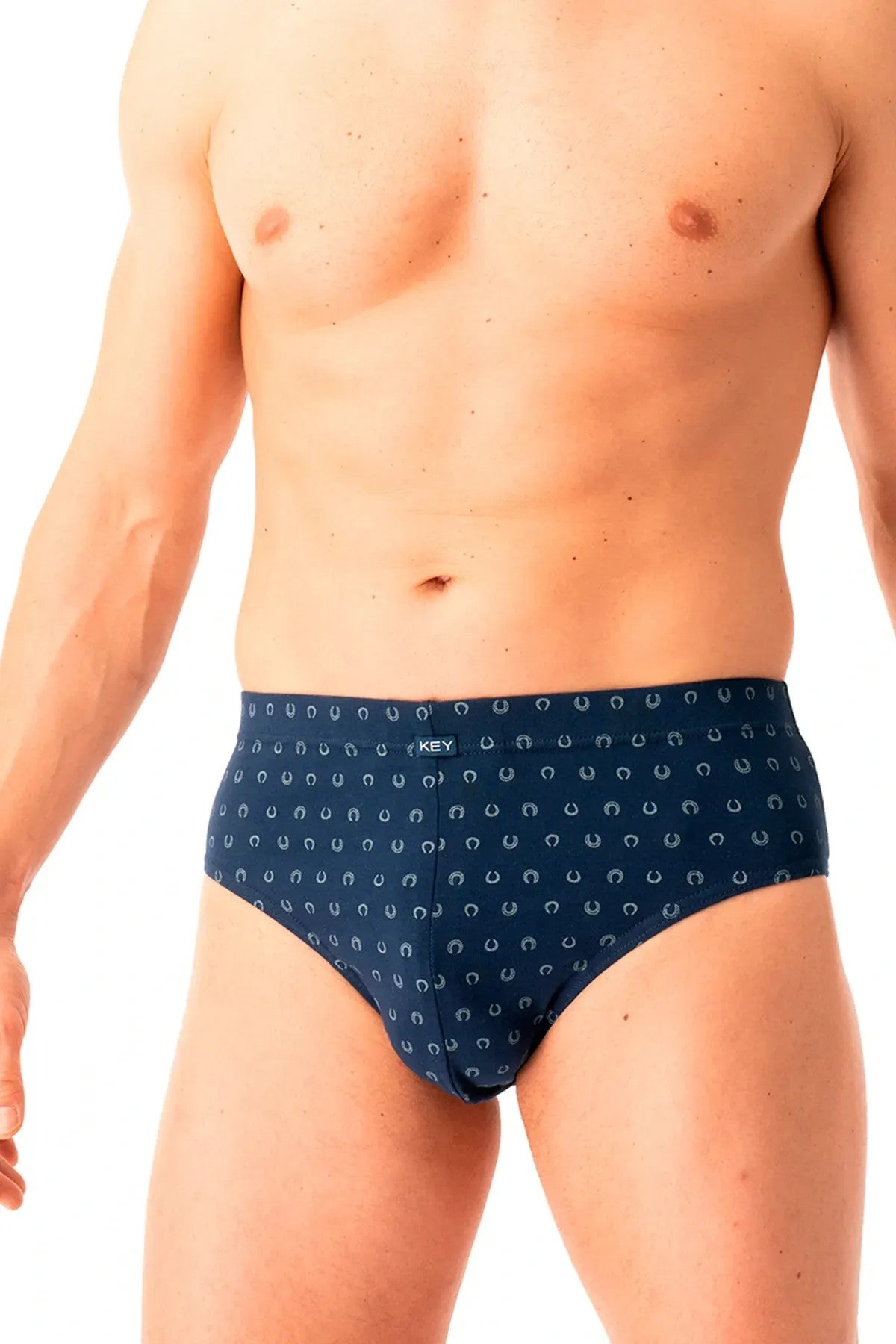 Мужские трусы слип MPP 612 B25 blue/gray (2 шт.)