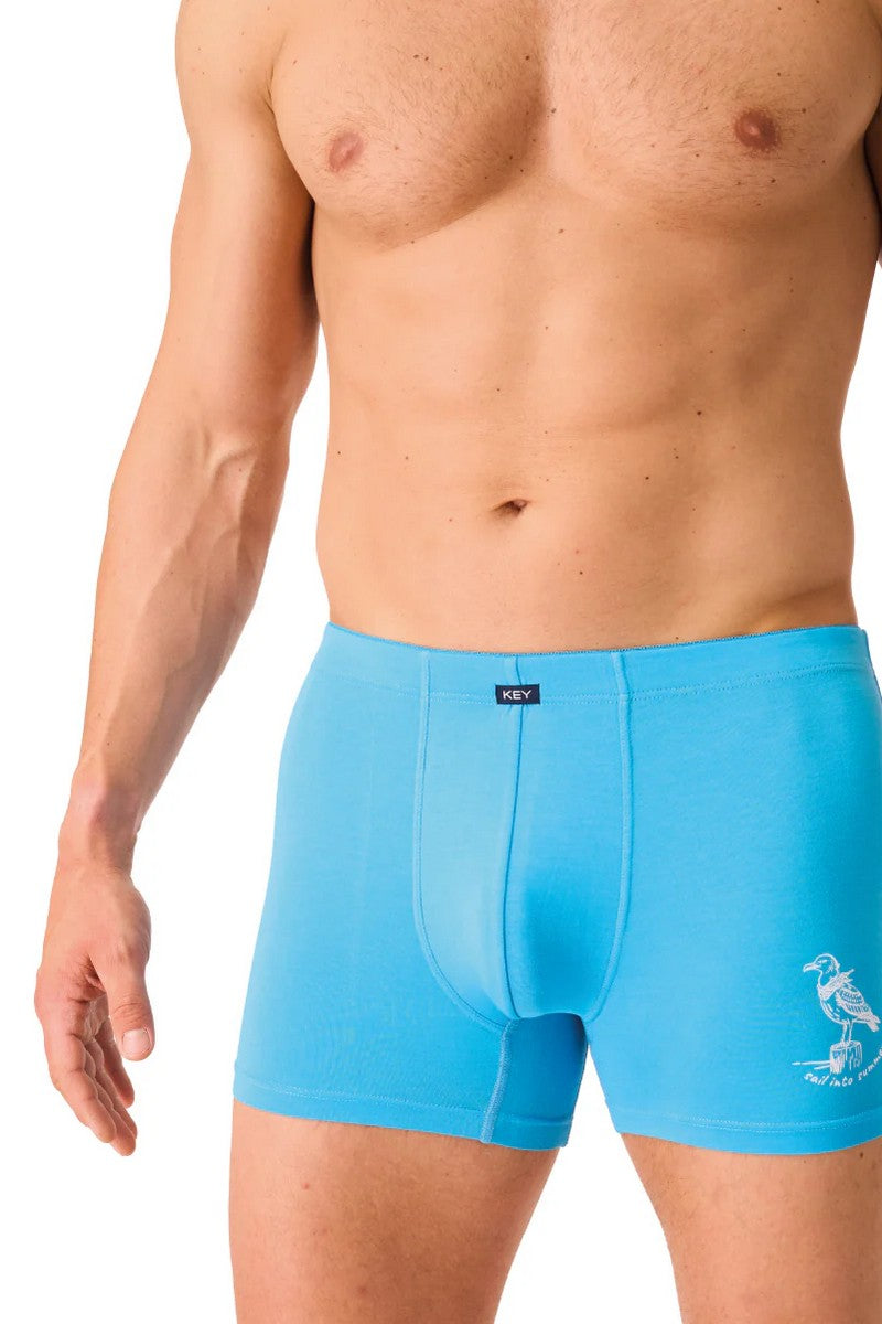 Мужские трусы шорты MXH 741 light blue