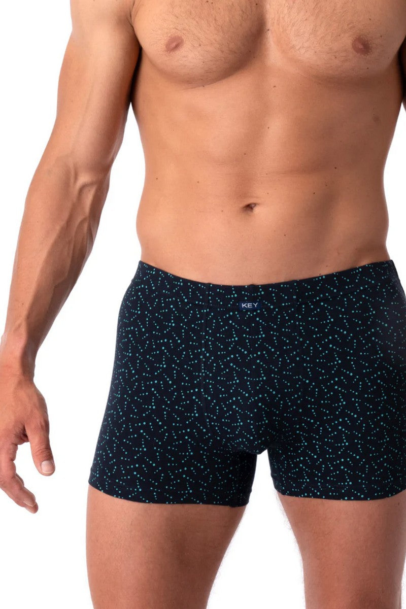 Мужские трусы шорты MXH 948 A25 black/turquoise