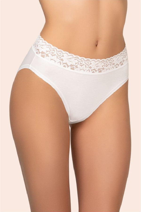 Хлопковые трусики слип 142 C Cotton (2 шт.) white