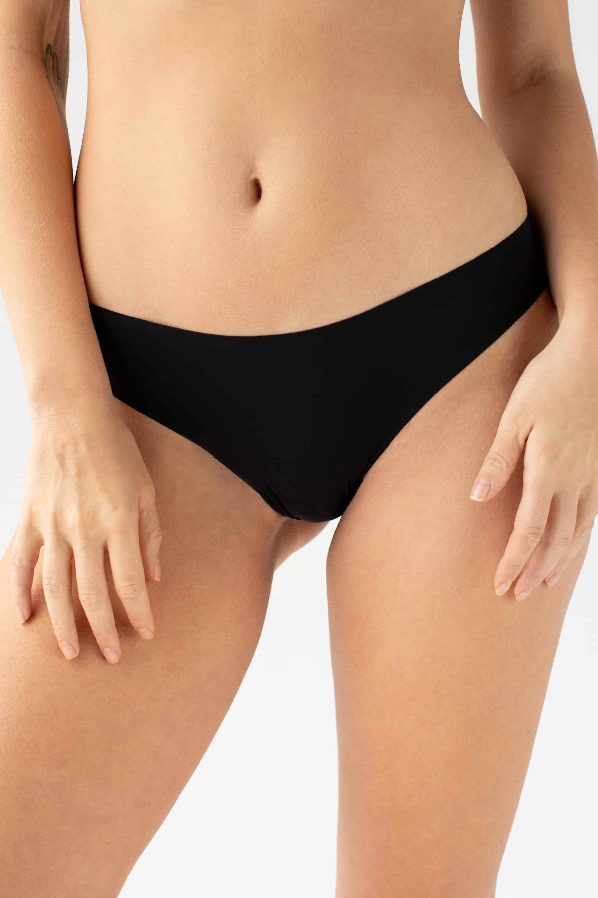 Бесшовные трусики слип 144.01 Touch MEcrofibra (2 шт.) black