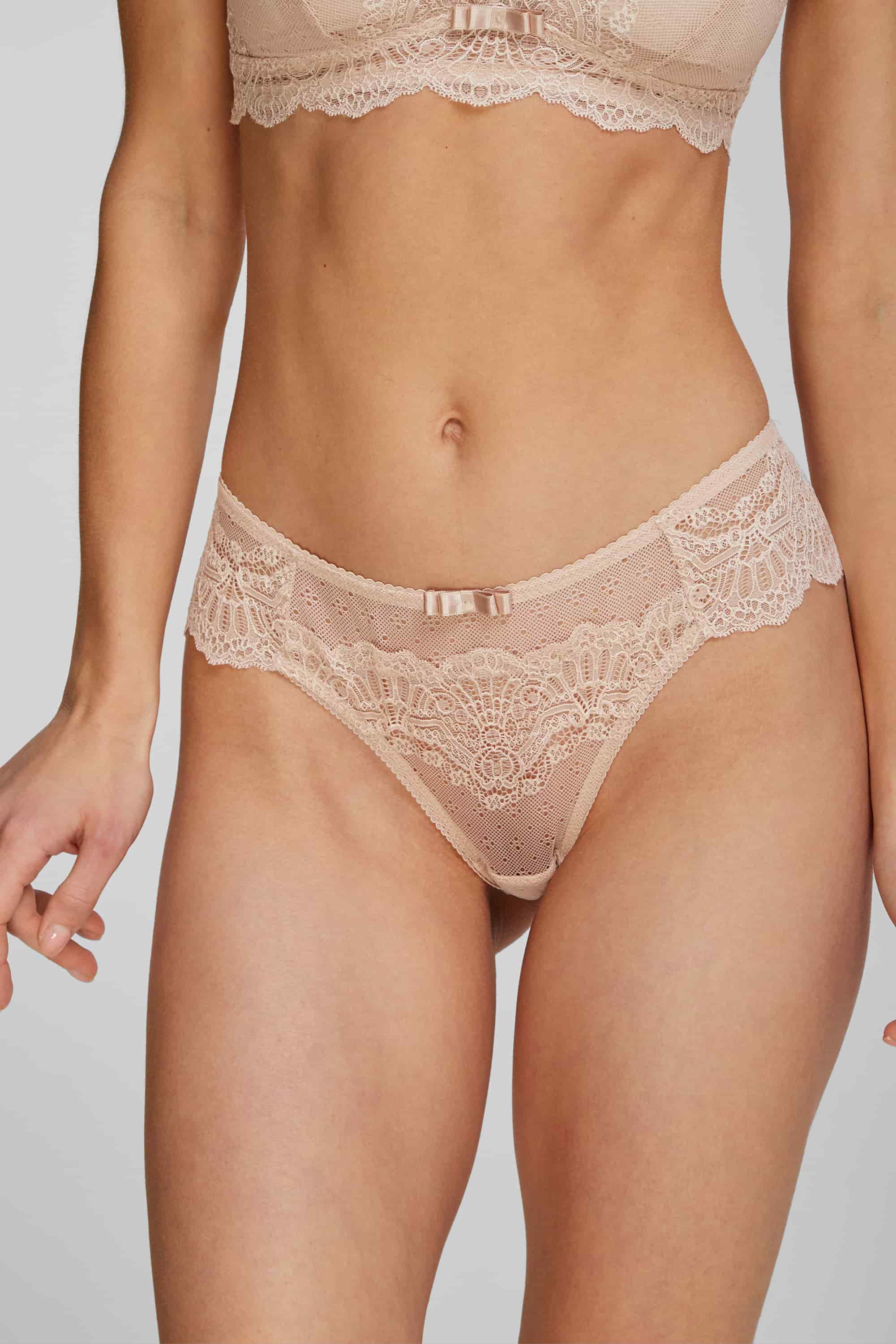 Кружевные трусики бразилиана 158 L Nika peony