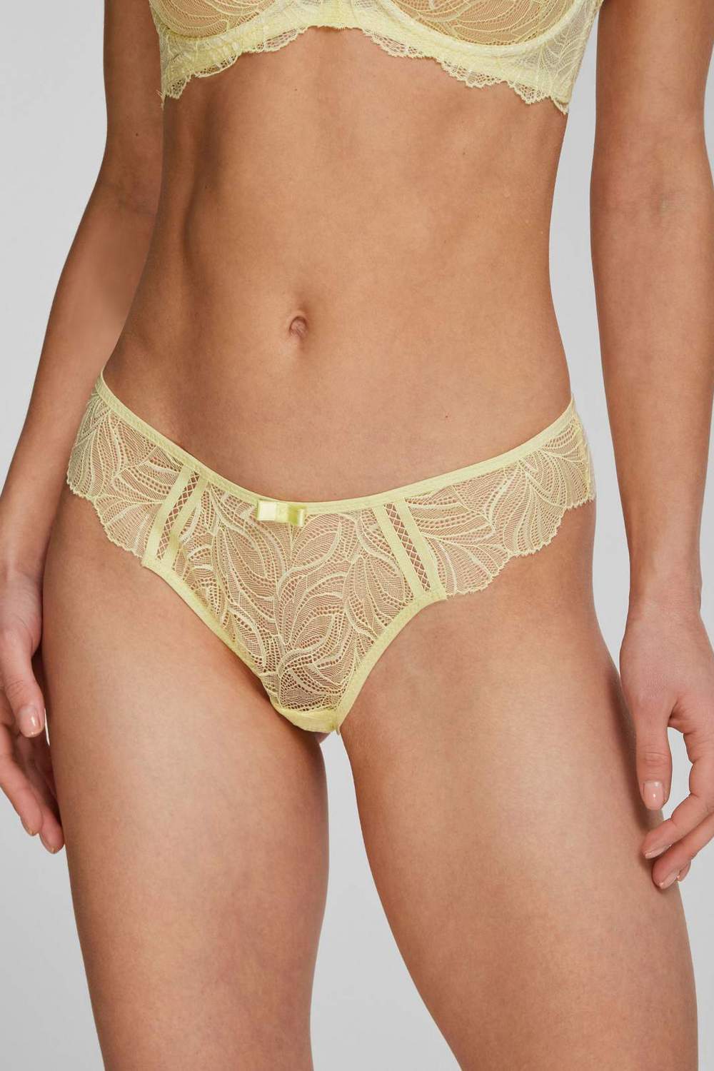 Кружевные трусики бразилиана 3518 Dandelion yellow
