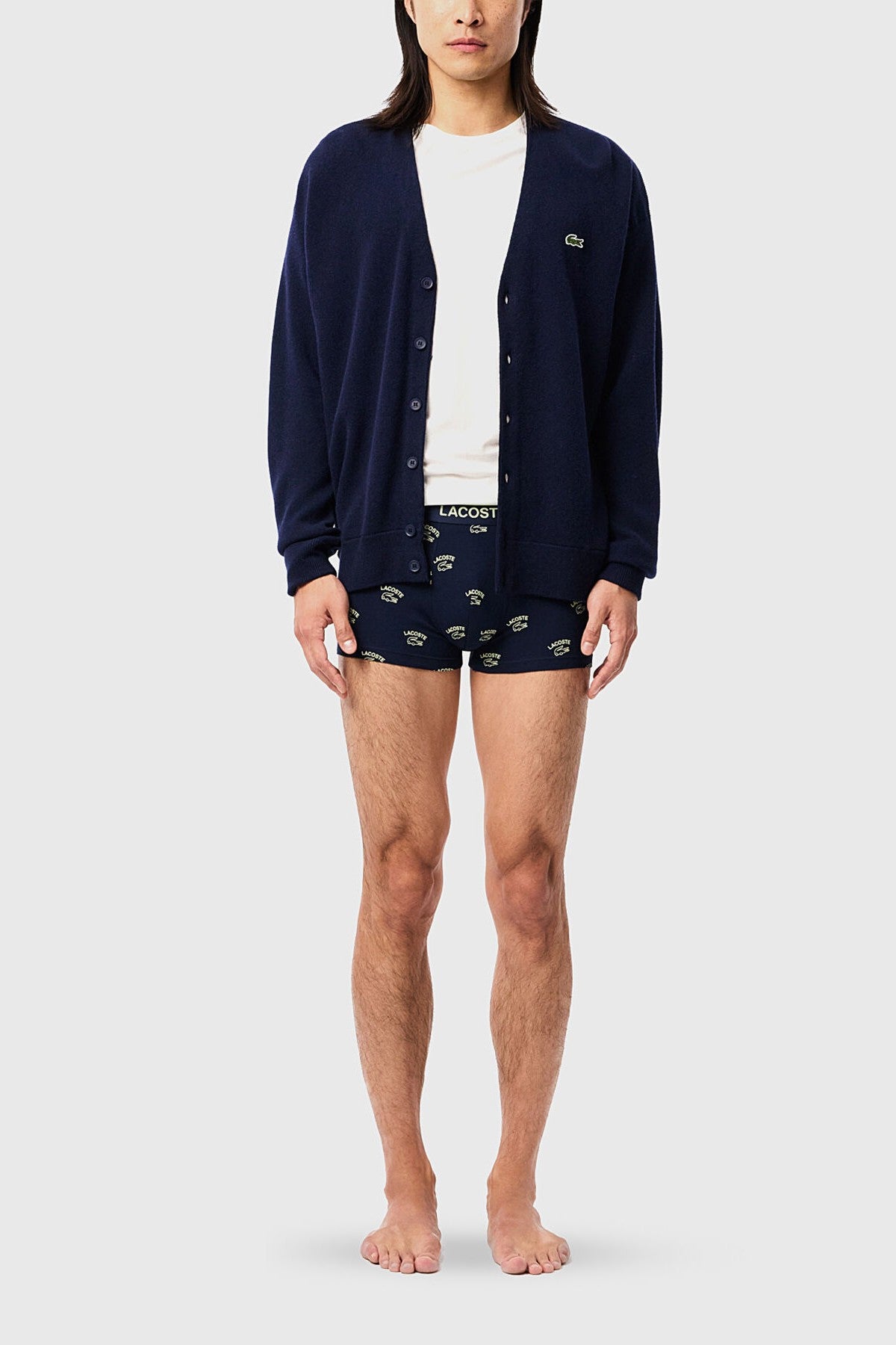 Чоловічі труси транки 461487216 blue Lacoste