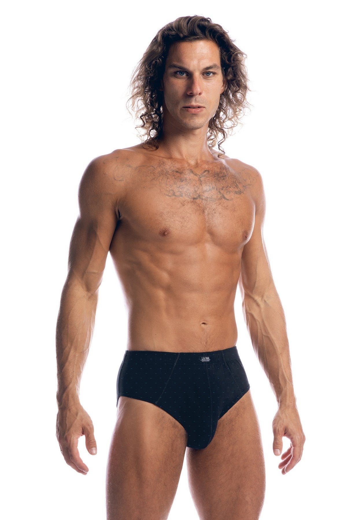 Мужские трусы слип 110CL-21 print (3 шт.)