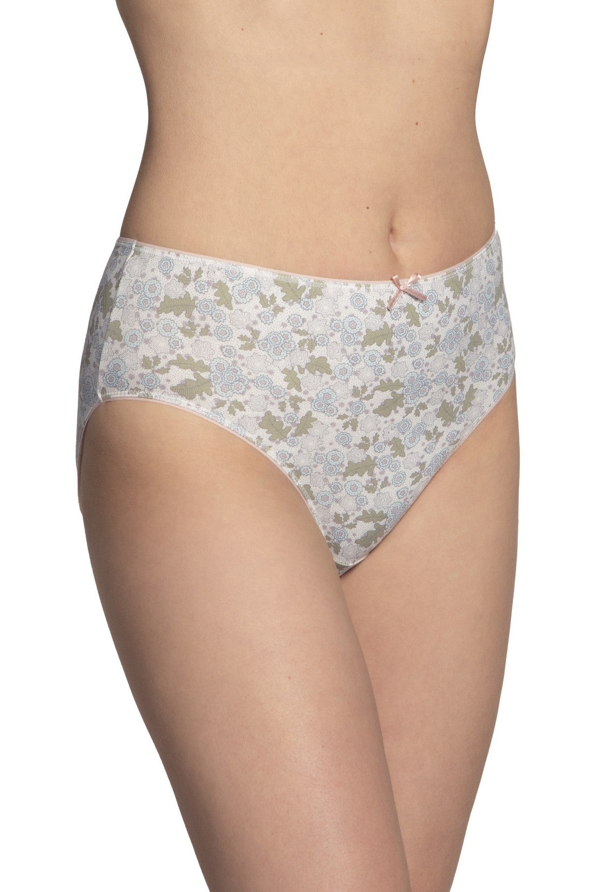 Хлопковые трусики слип 120BI-90 rose/milk/blue (3 шт.)