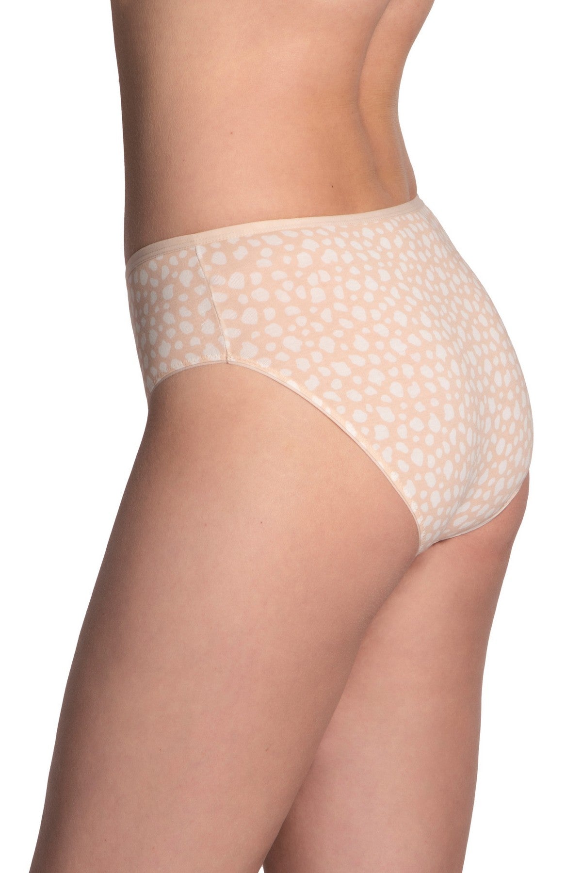 Хлопковые трусики слип 122BI-58 rose/beige (3 шт.)