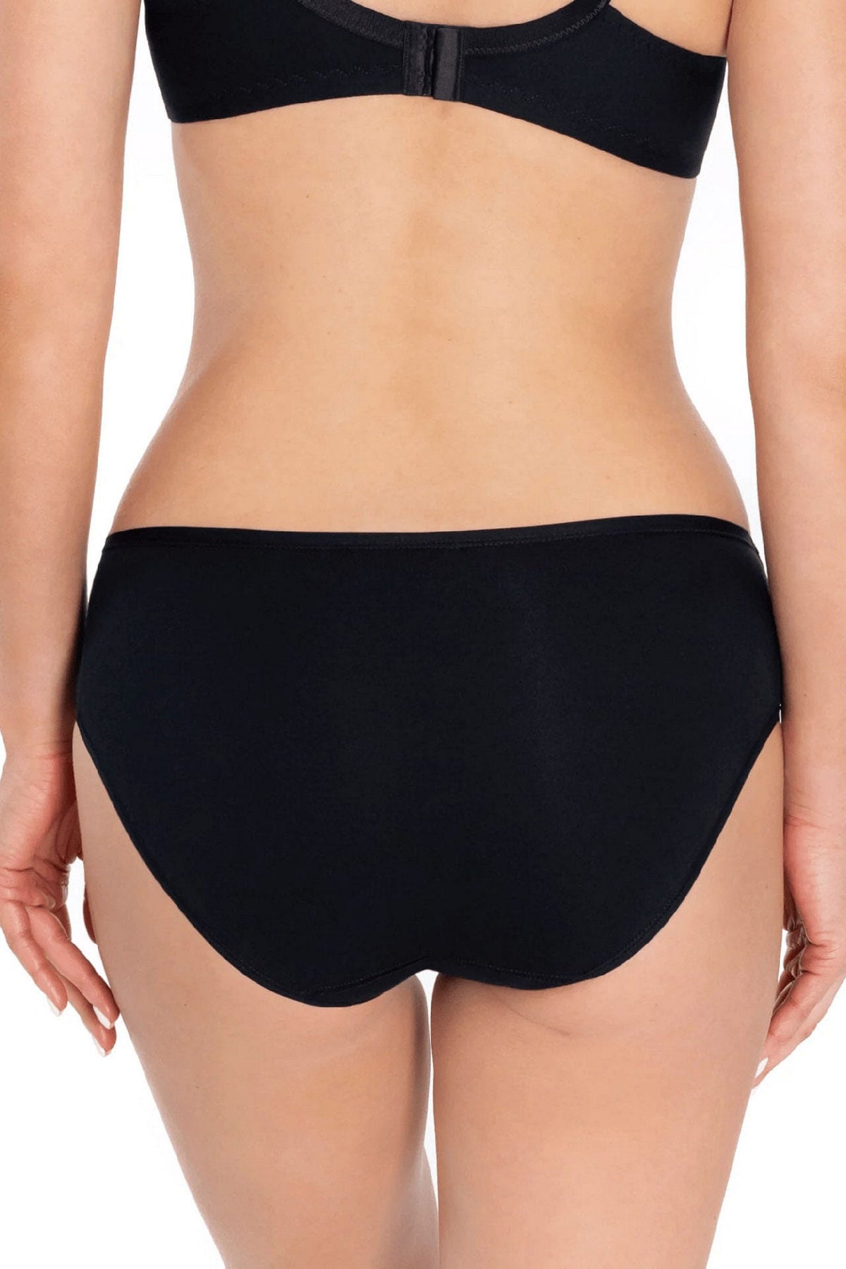 Бавовняні трусики сліпи Simple Cotton 15B56 black