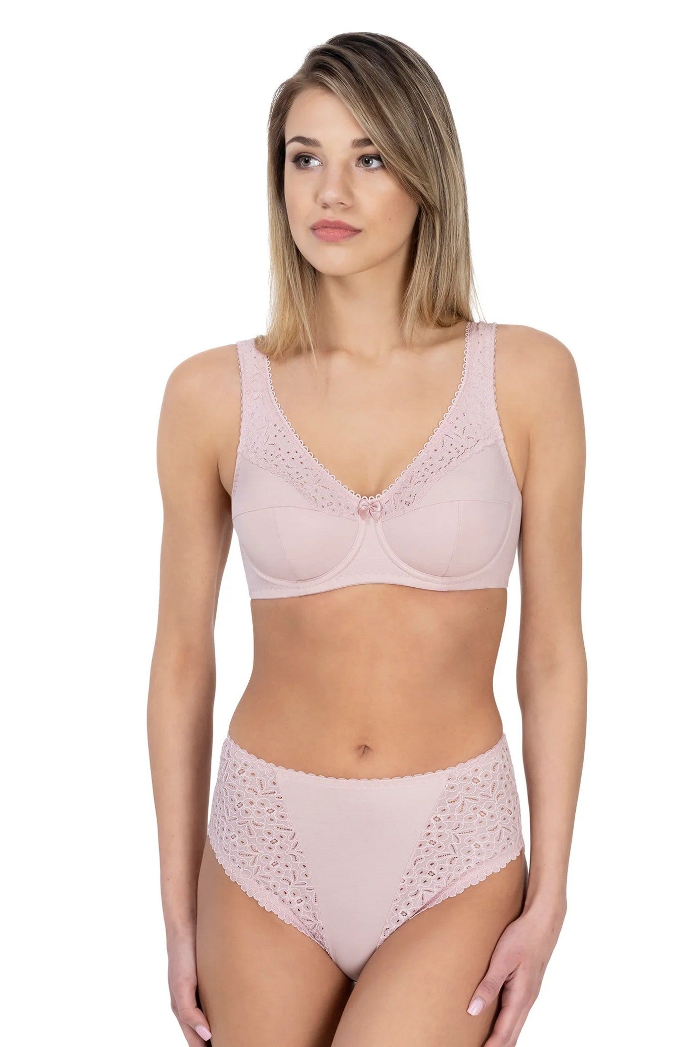 Трусики слип 1810 Cotton Classic silver peony