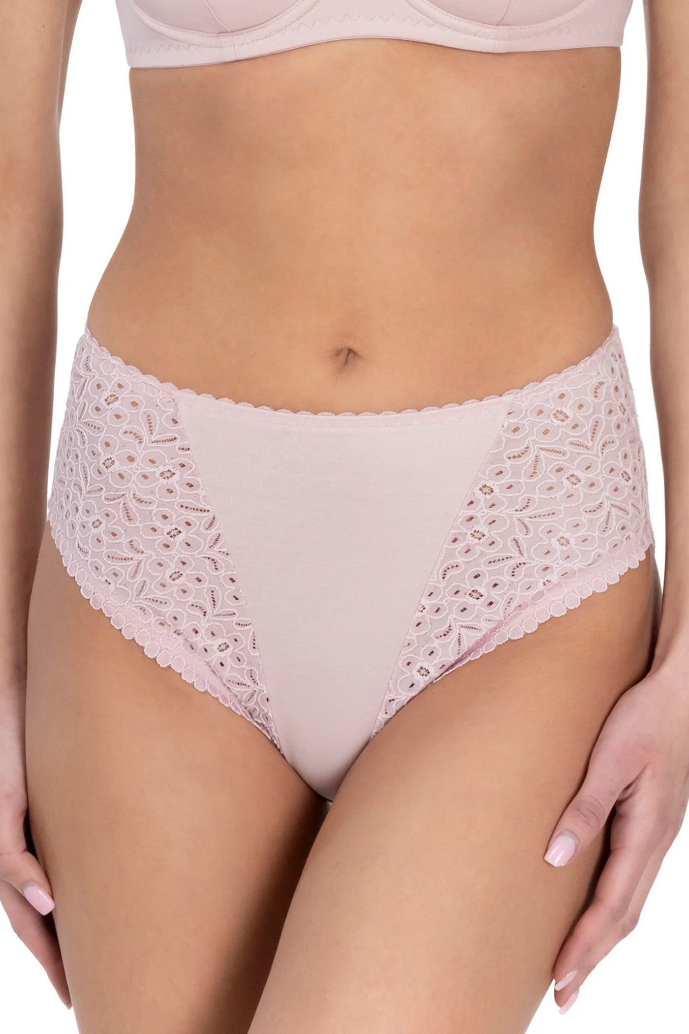 Трусики слип 1810 Cotton Classic silver peony