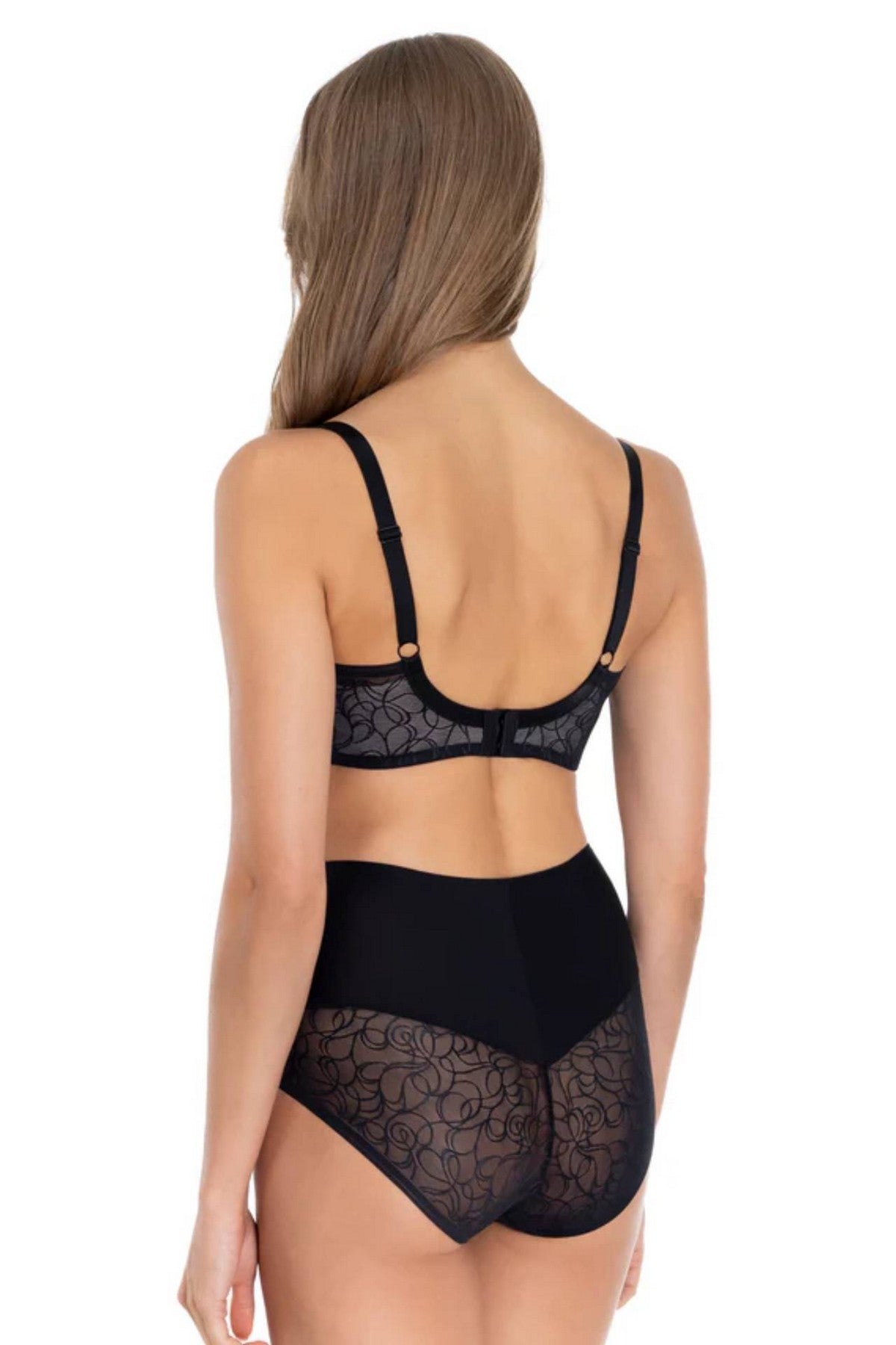 Высокие трусики слип 43L51 Storm black