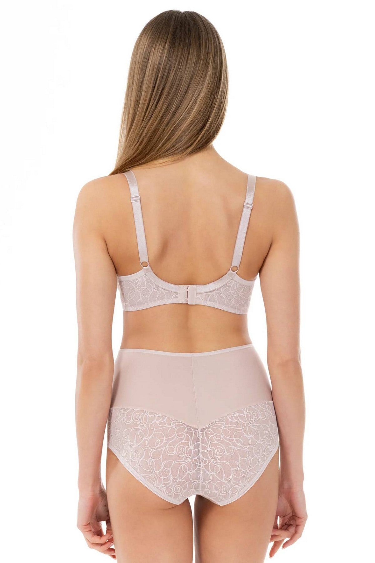 Високі трусики сліпи 43L51 Storm silver peony