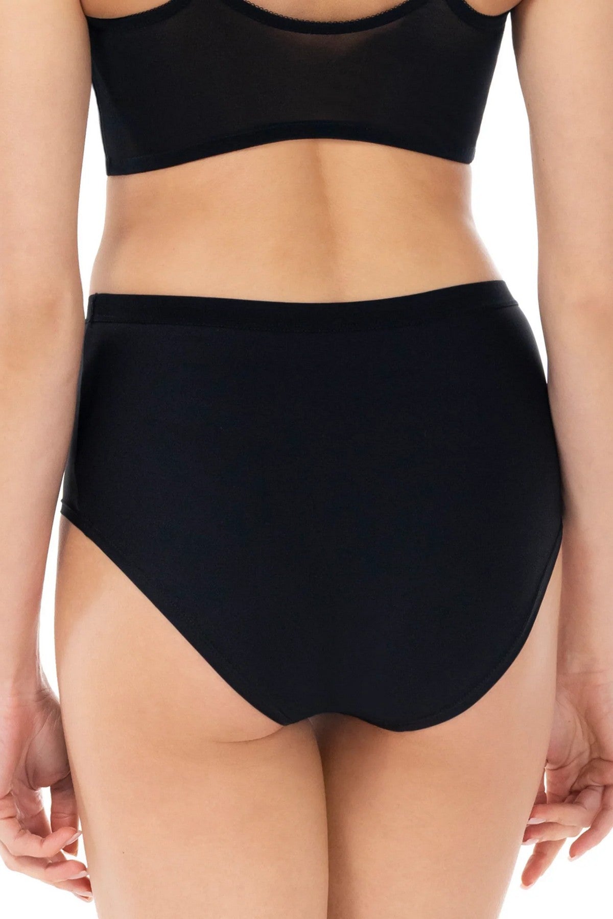 Високі трусики сліпи 58K54 Lace Love black