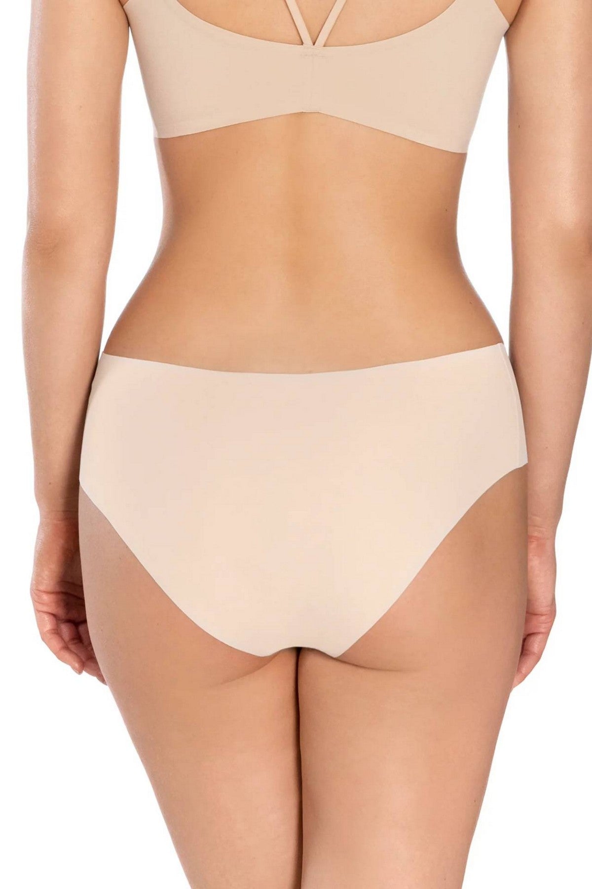 Бесшовные трусики слип 71D54 Invisible silver peony