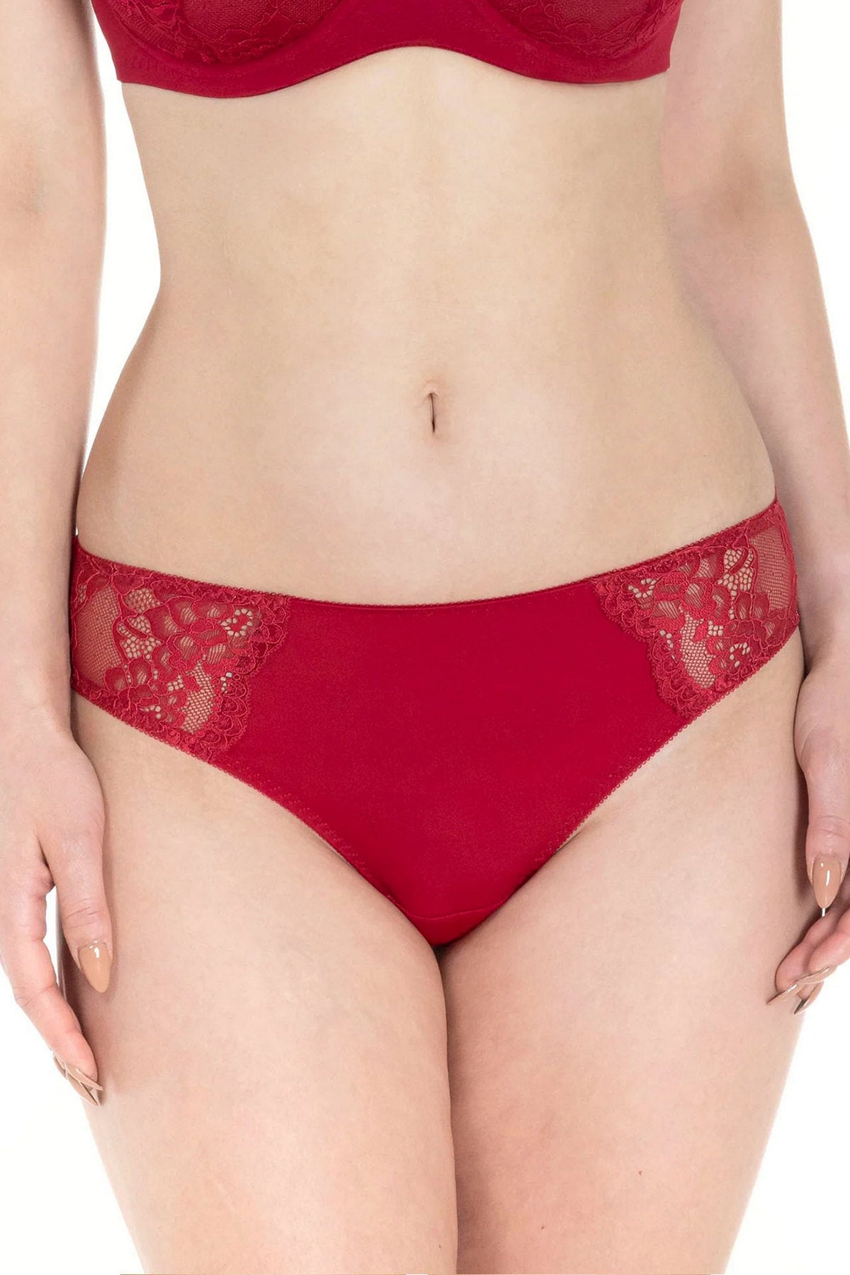 Трусики слип 72F50 Everyday dark red rose