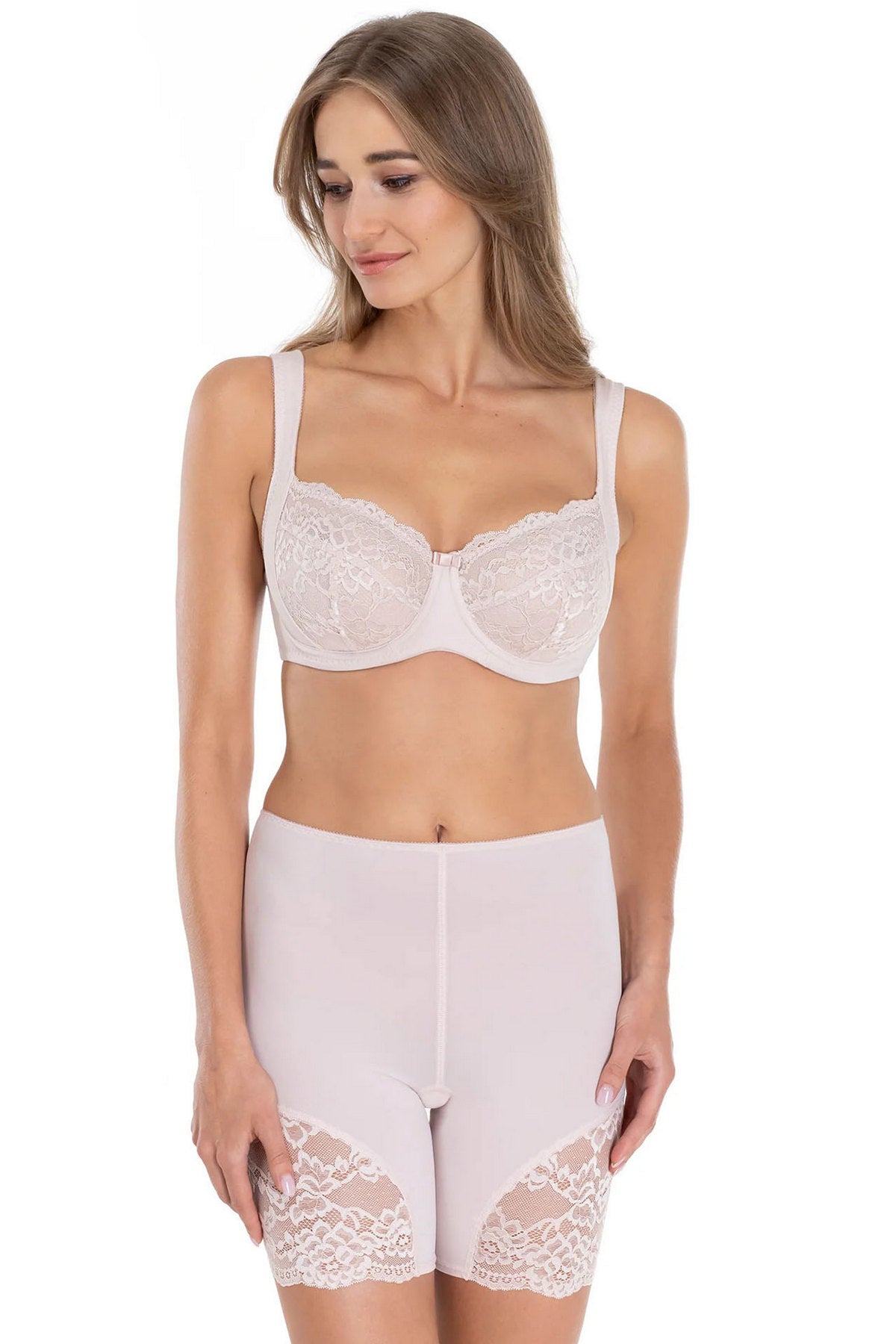 Шорты с кружевом Everyday 72F71 silver peony