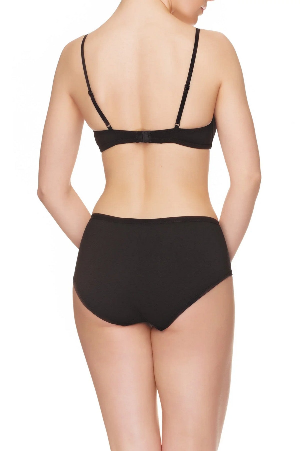 Хлопковые шортики Simple Cotton 93J70 black