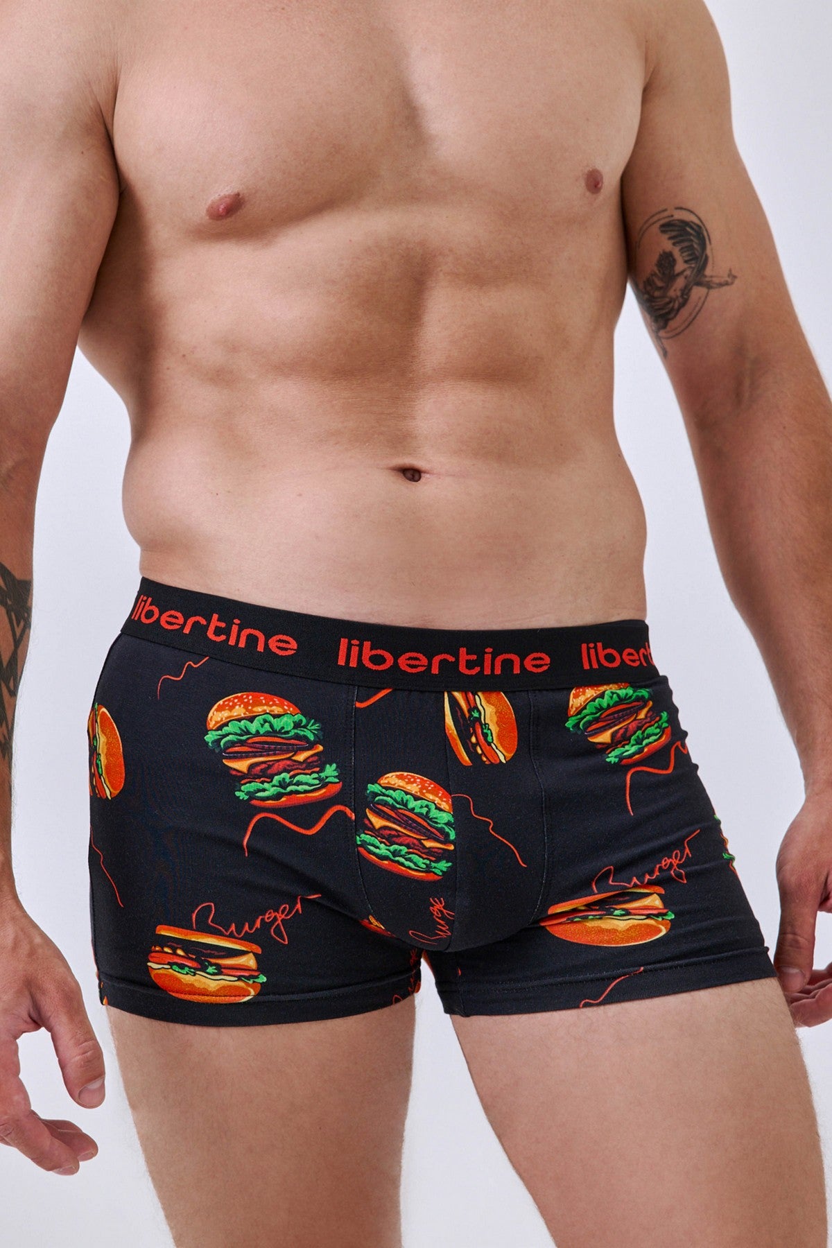 Чоловічі труси з бавовни 1122/16906 Libertine принт