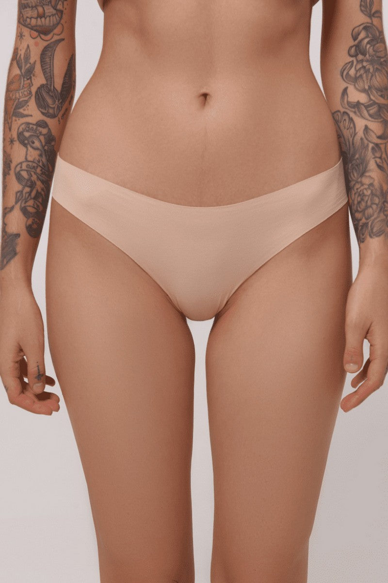 Бесшовные трусики слип L5158T Carlos beige