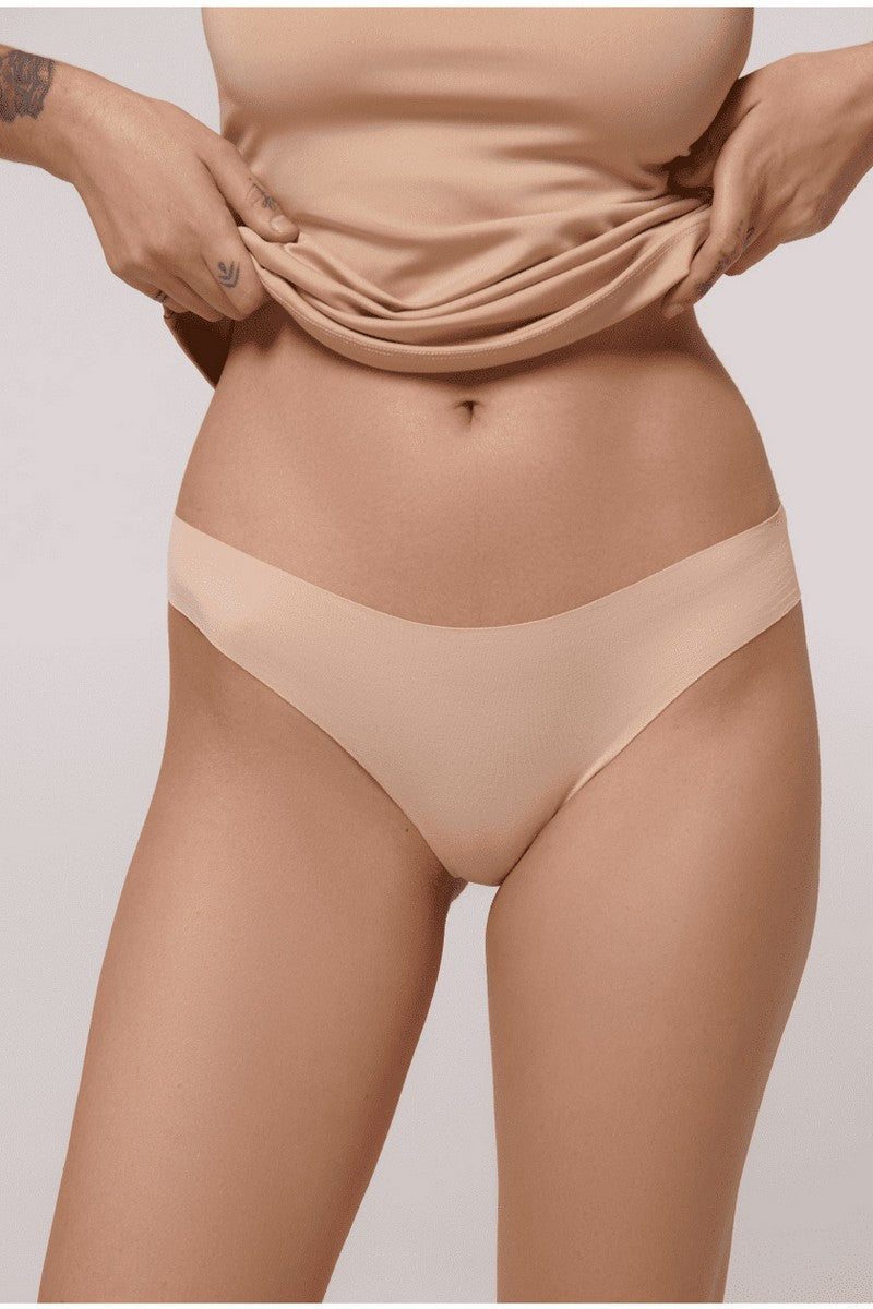 Бесшовные трусики слип L5158T Carlos beige