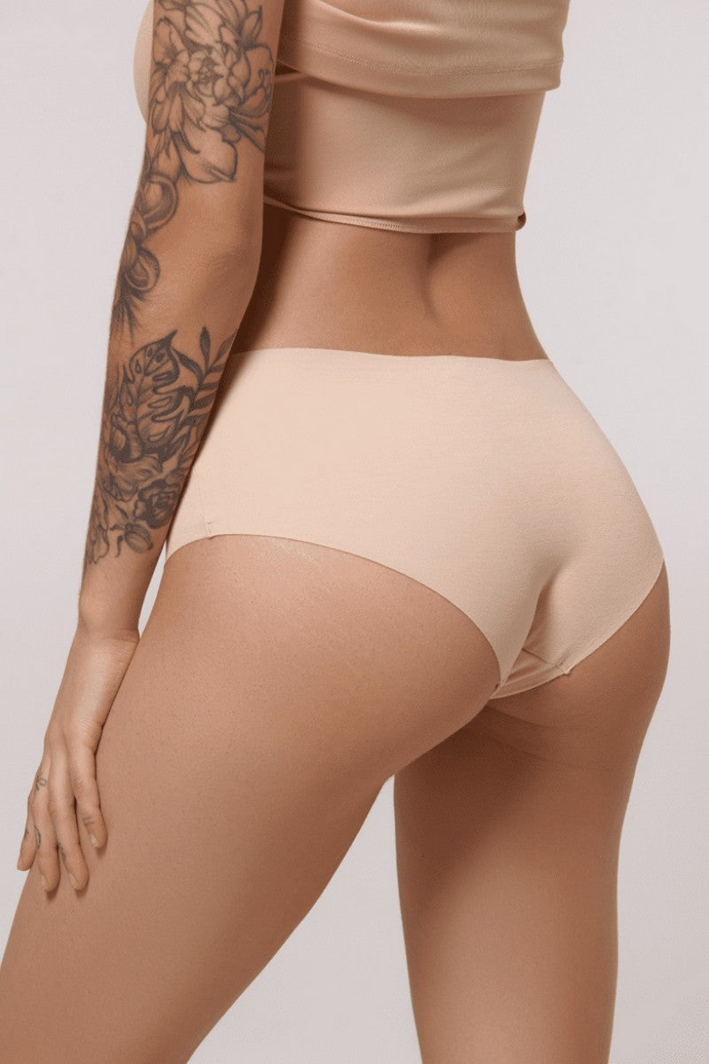 Бесшовные шортики L5160B Angel beige