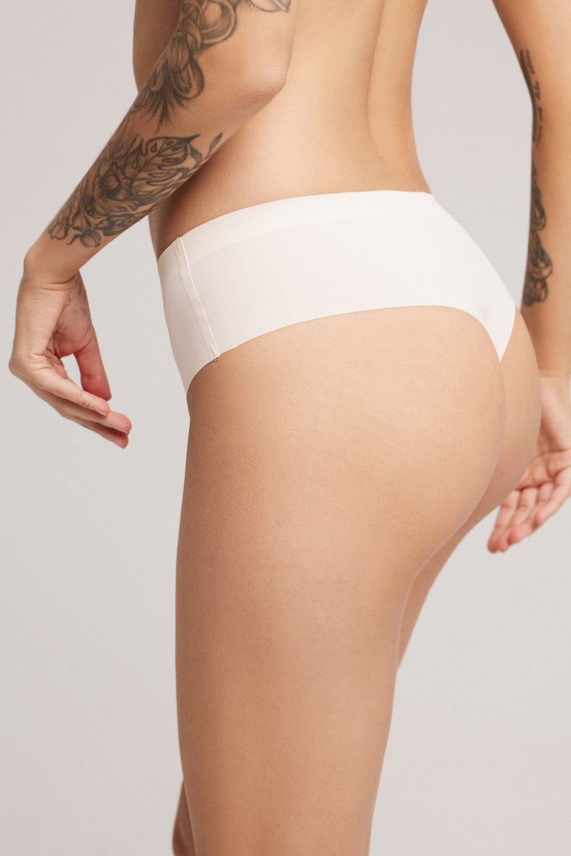 Бесшовные трусики бразилиана L5173S-M Milena pearl