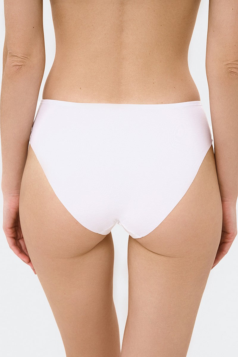 Бесшовные трусики слип L5180T white