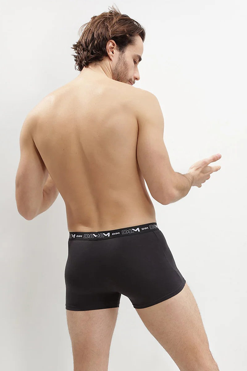 Мужские трусы шорты из хлопка 6596 (2 шт.) black