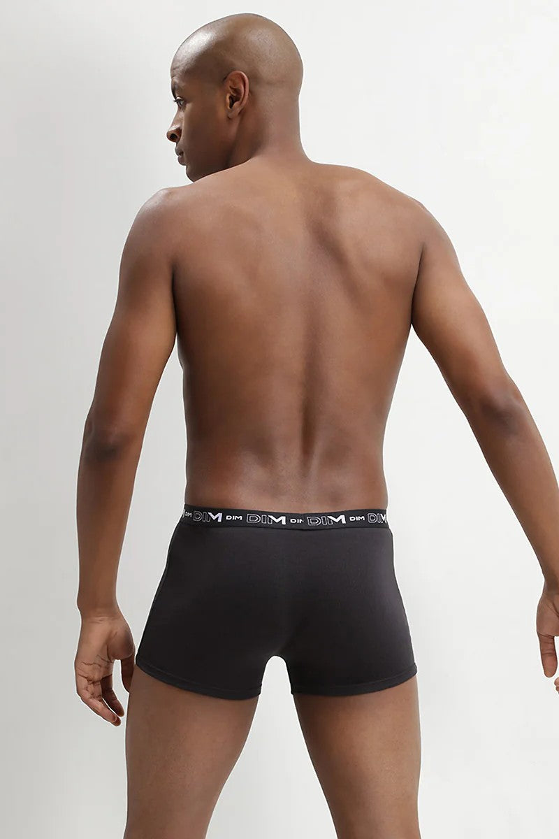 Мужские трусы шорты из хлопка 6596 (3 шт.) black