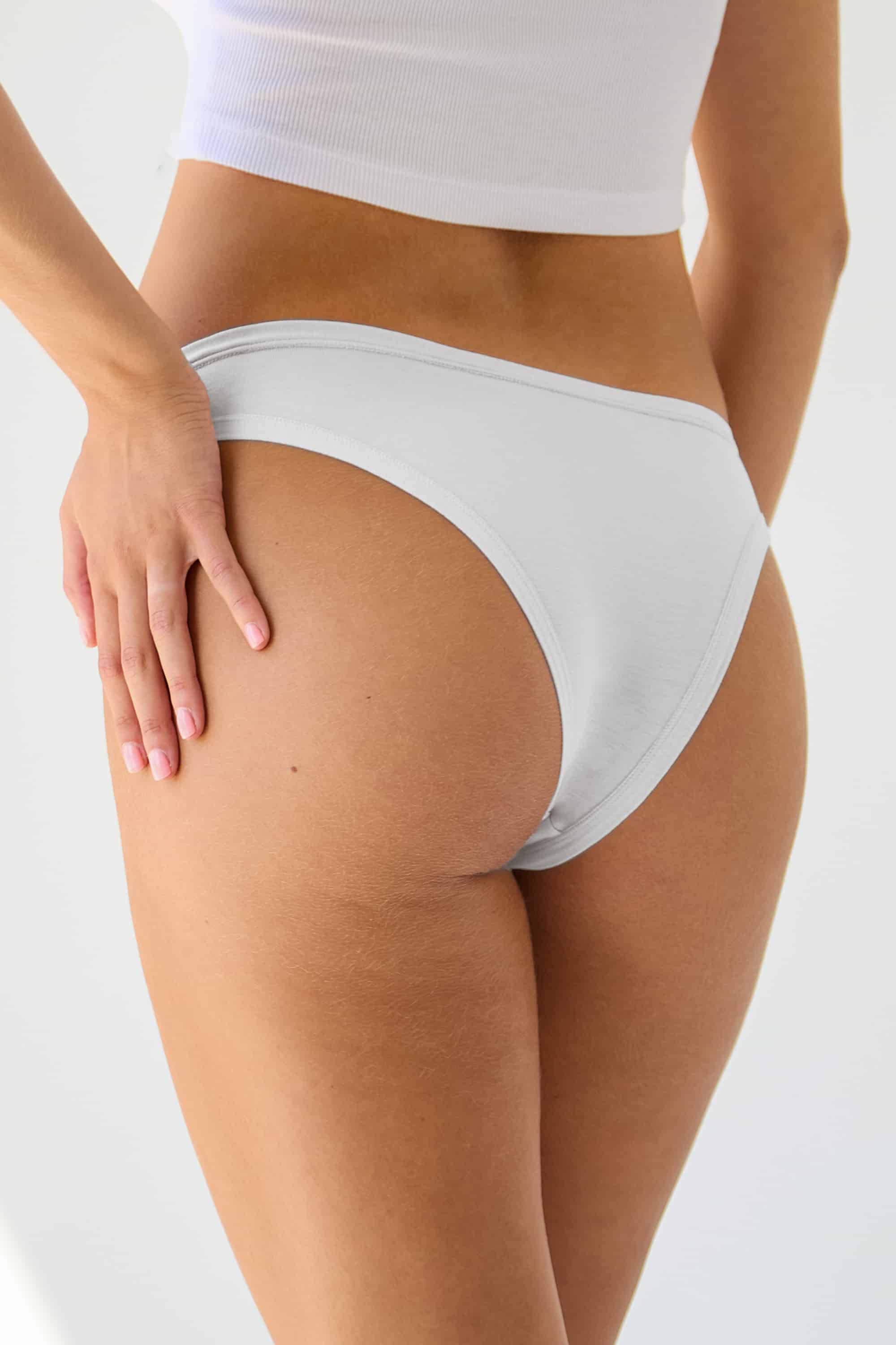 Хлопковые трусики брифы LU113-12 Africa white (2 шт.)