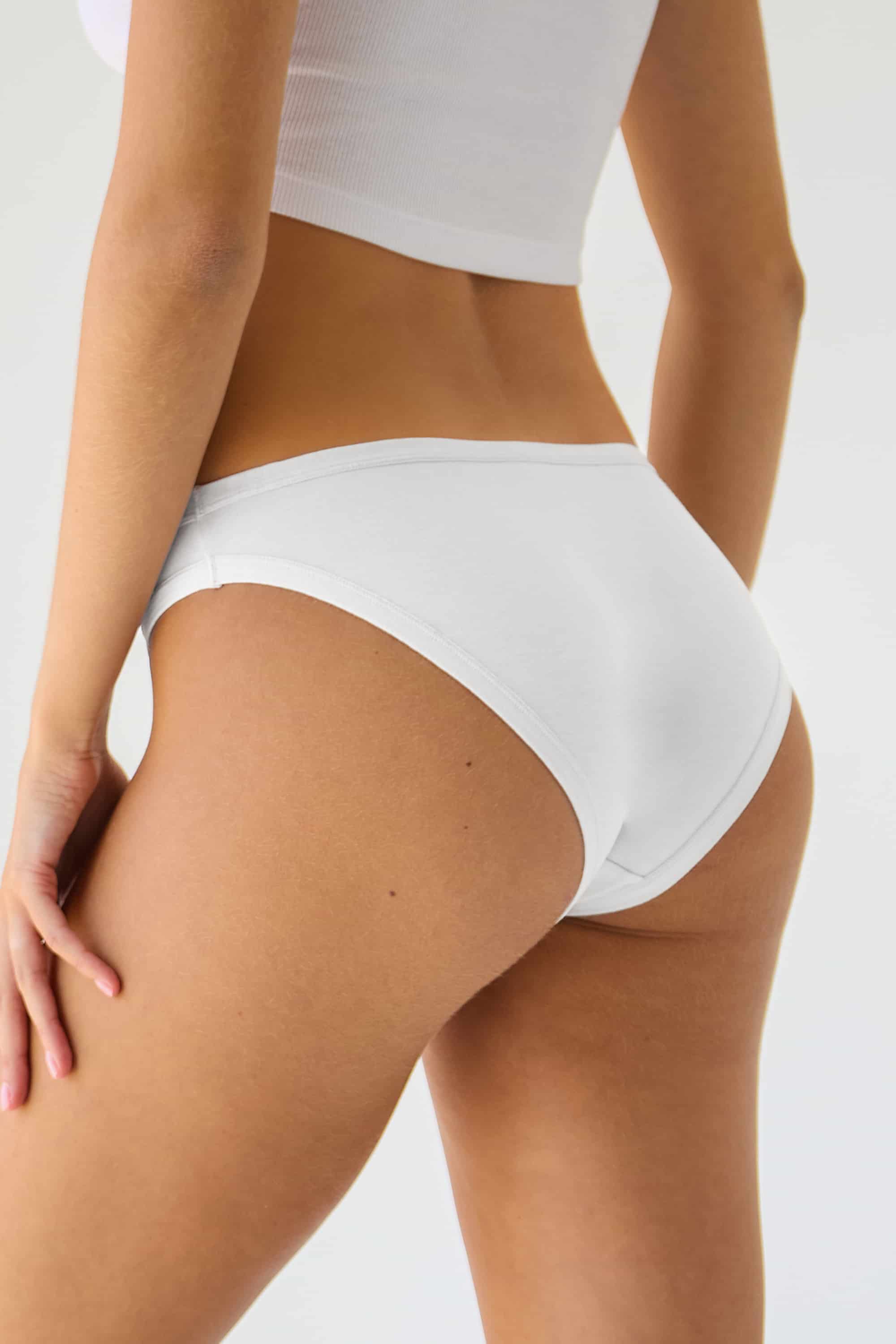 Хлопковые трусики слип LU123-12 Africa white (2 шт.)