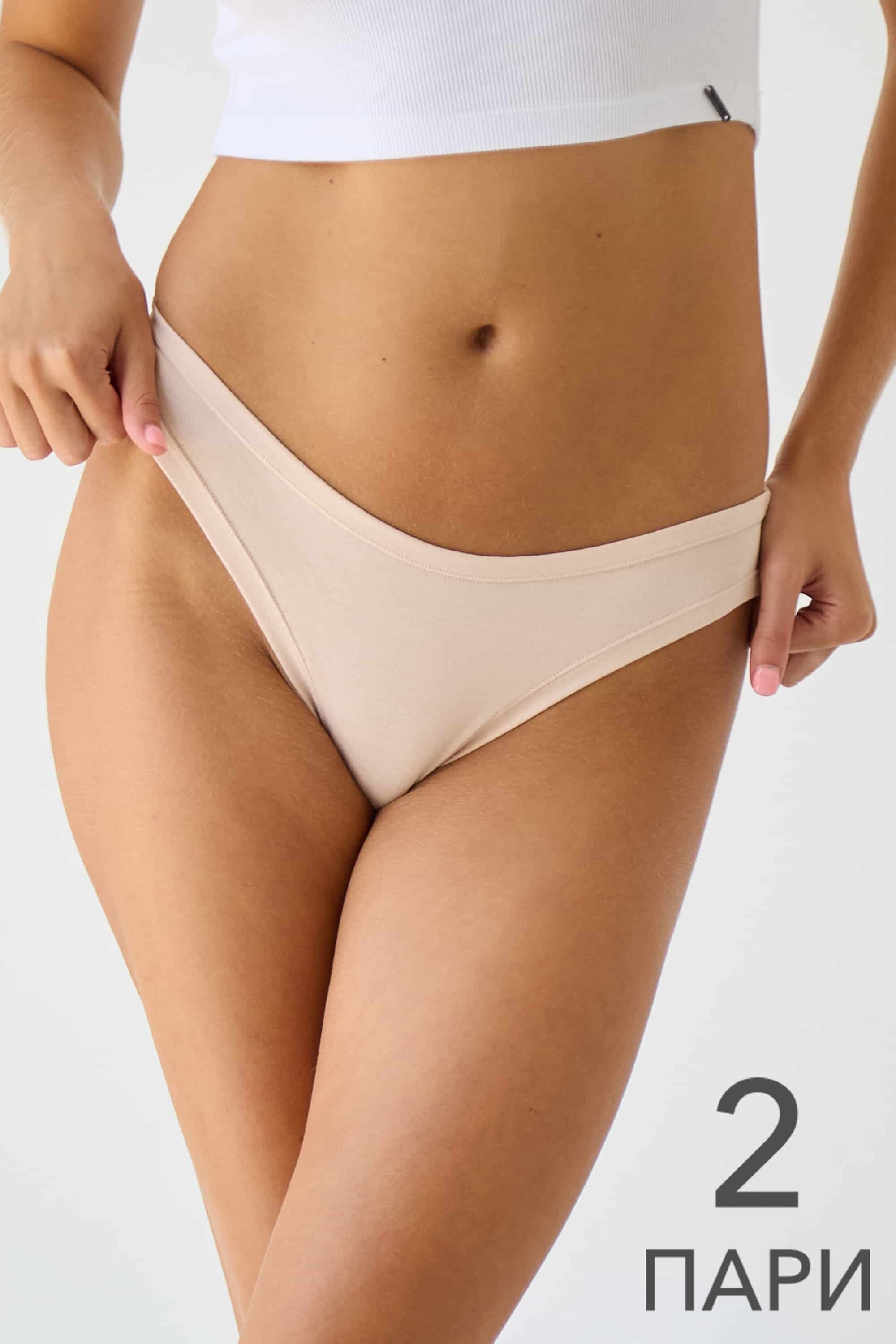 Хлопковые трусики стринг LU133-12 Africa (2 шт.) peony