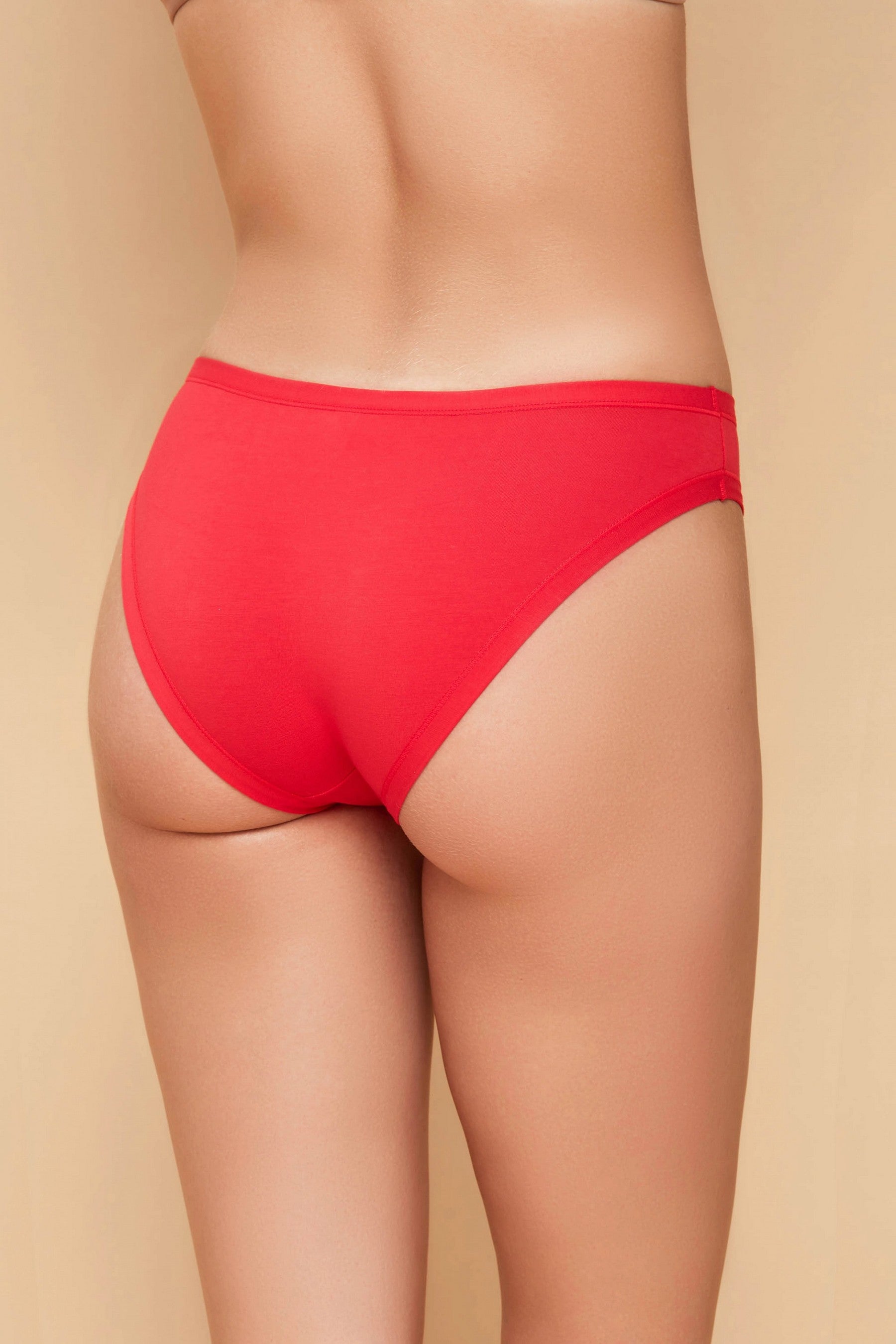 Бавовняні трусики сліпи 200-30/06 red