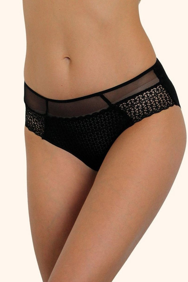 Трусики слип с кружевом 268-338