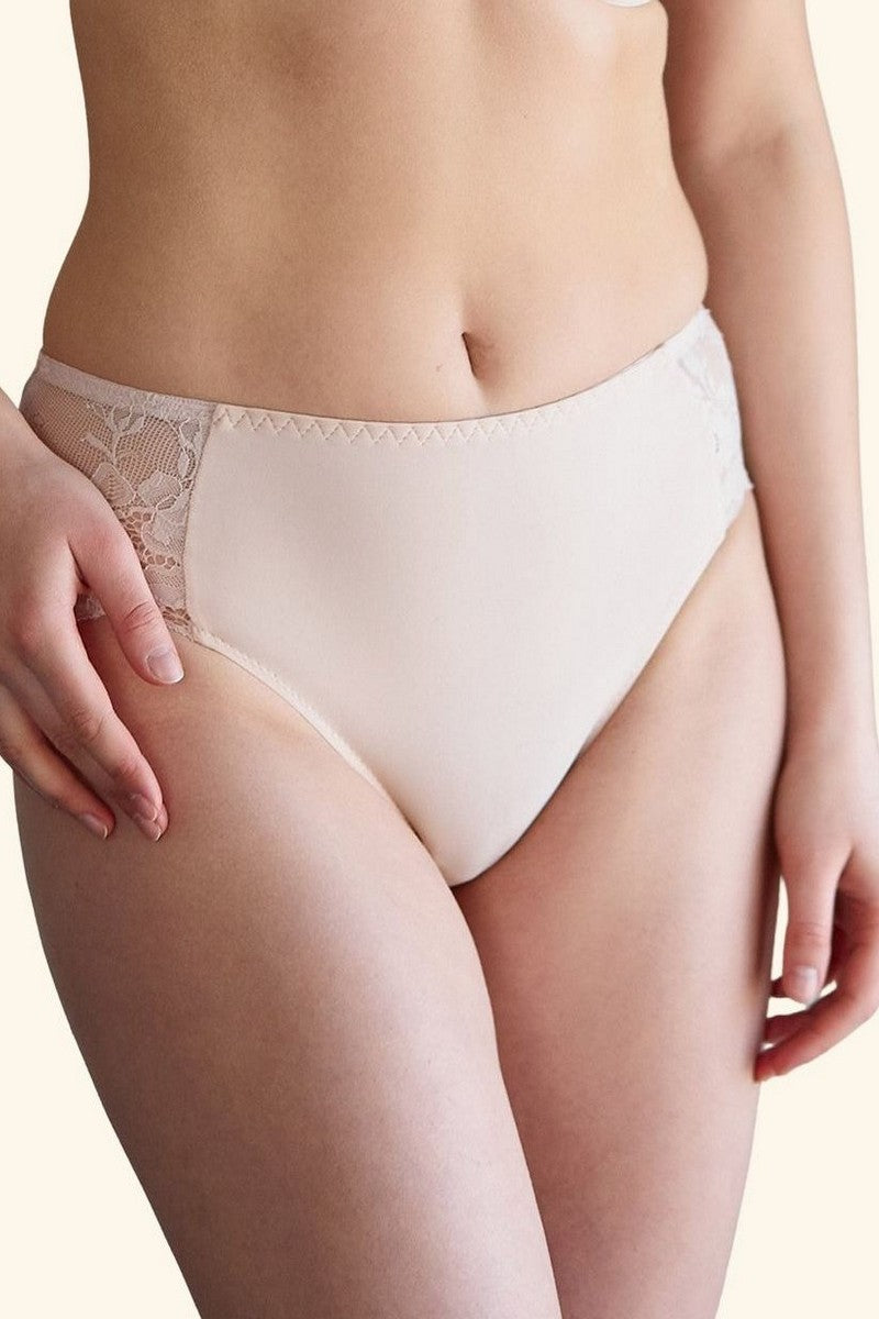 Трусики слип с кружевом 624-250 peony