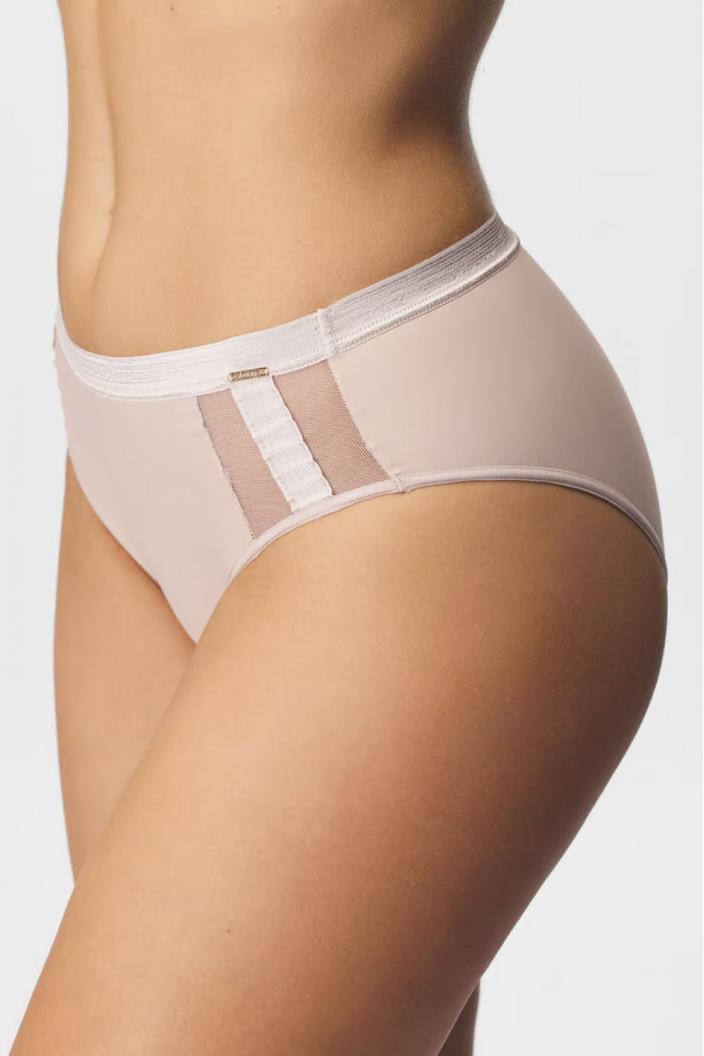 Трусики слип с микросеткой 655-000 peony