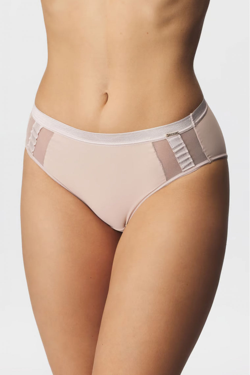 Трусики слип с микросеткой 655-000 peony