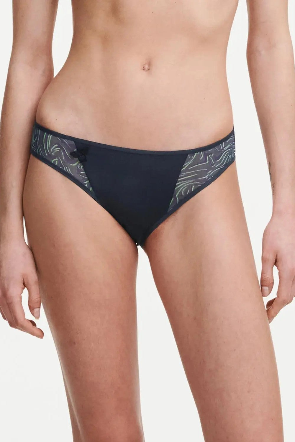 Трусики сліпи P47030-0NV Miss Joy waves print Passionata