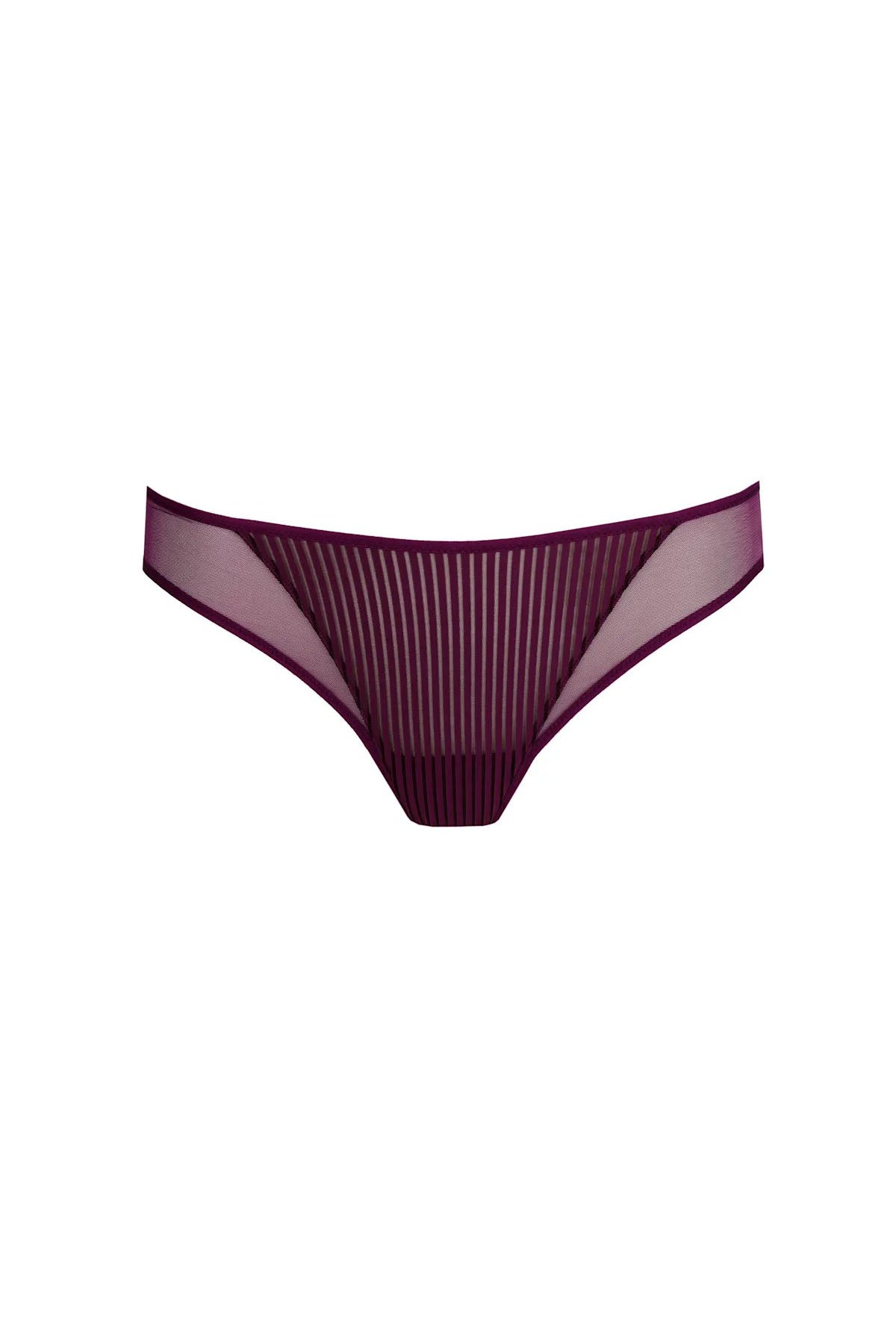 Трусики слип в полоску 3501150 Radia glossy purple