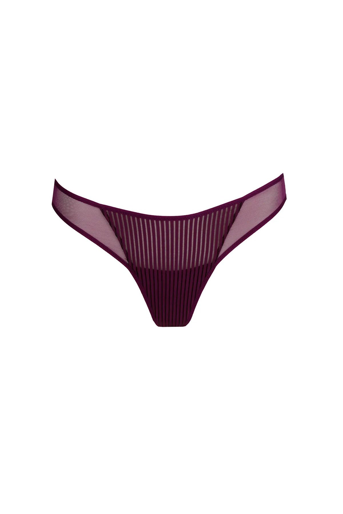 Трусики стринг из микросетки 3501160 Radia glossy purple