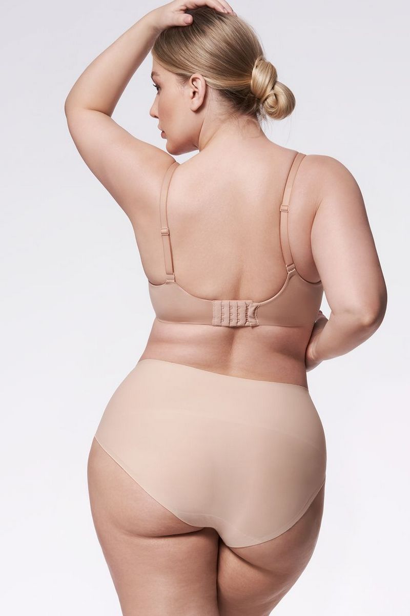 Моделирующие высокие трусики слип с бесшовными краями 271 Basic