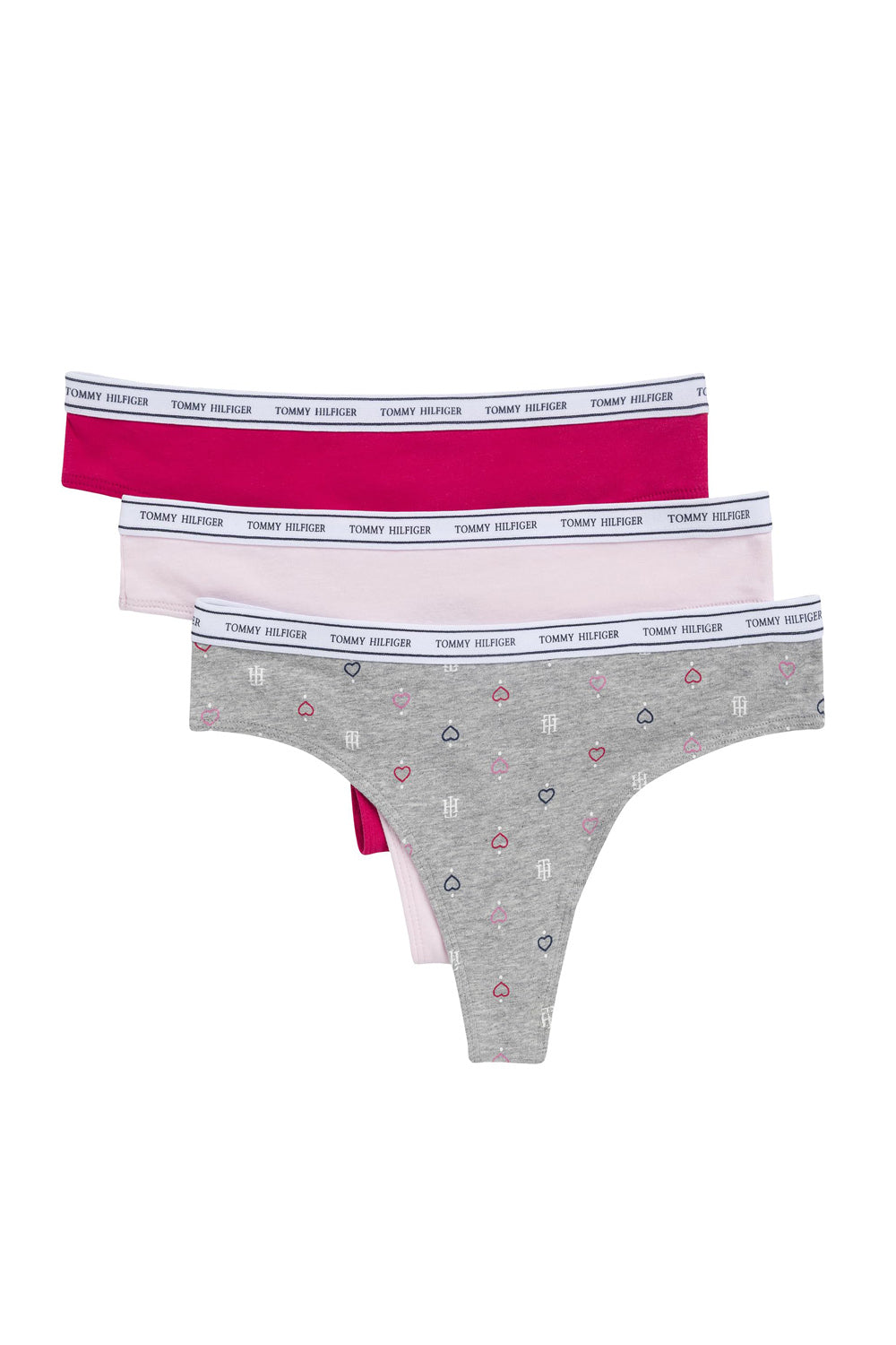 Бавовняні стрінги 285379491 (3 шт.) multi Tommy Hilfiger